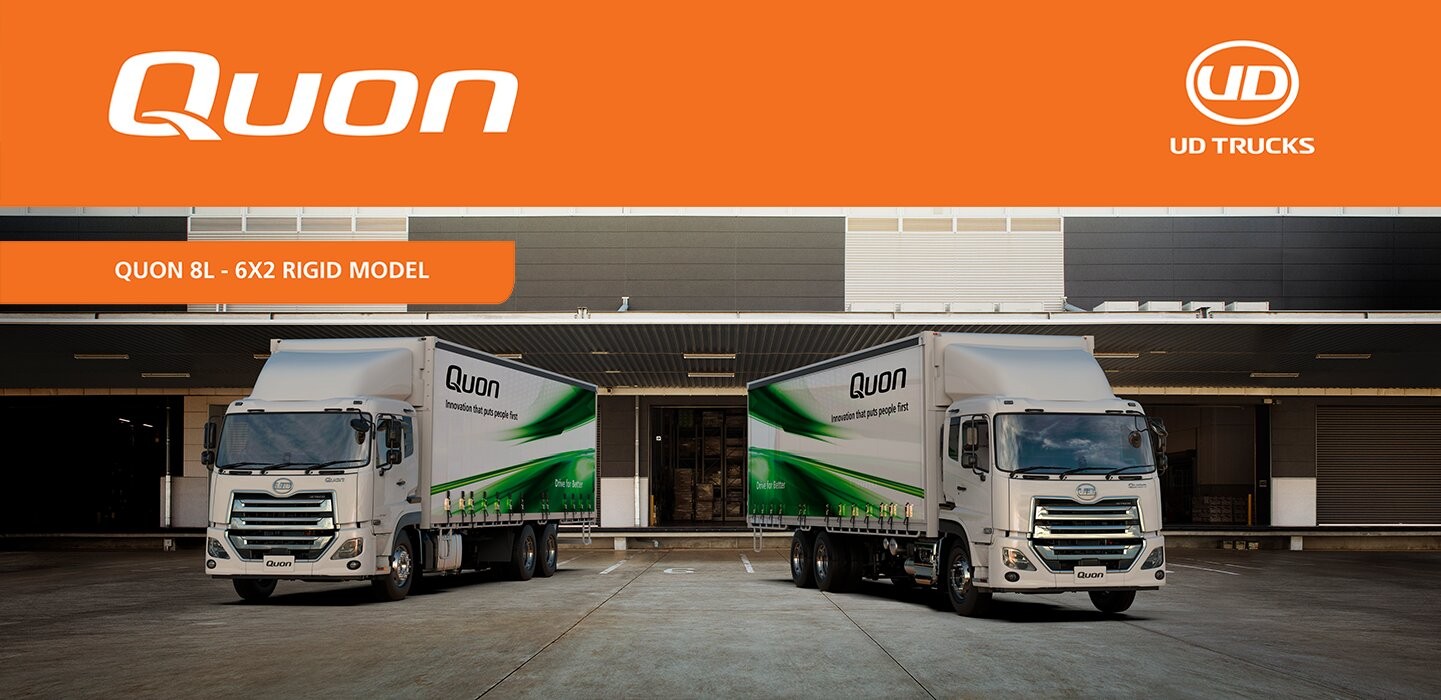 UD QUON CD 25 360 8L - 6X2 RIGID MODEL | UD Trucks UD QUON CD 25 360 8L - 6X2 RIGID MODEL | UD Trucks